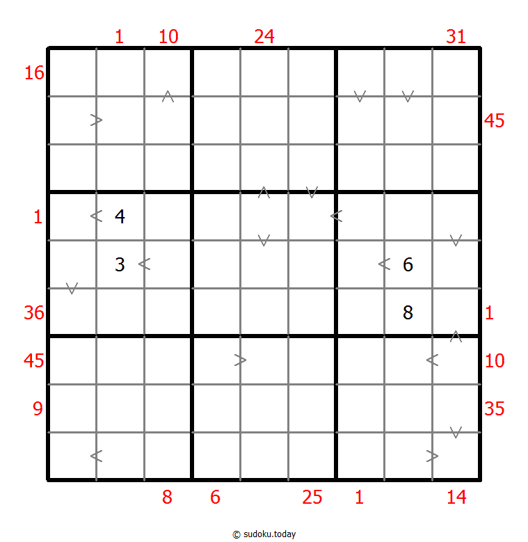 混合数独（前X数和+数比） #25749