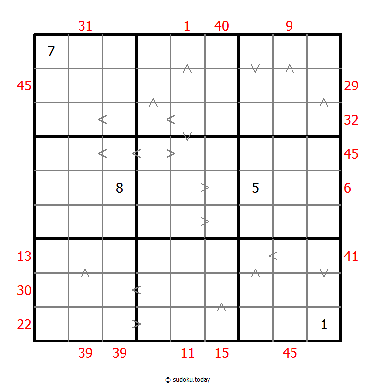 混合数独（前X数和+数比） #26170