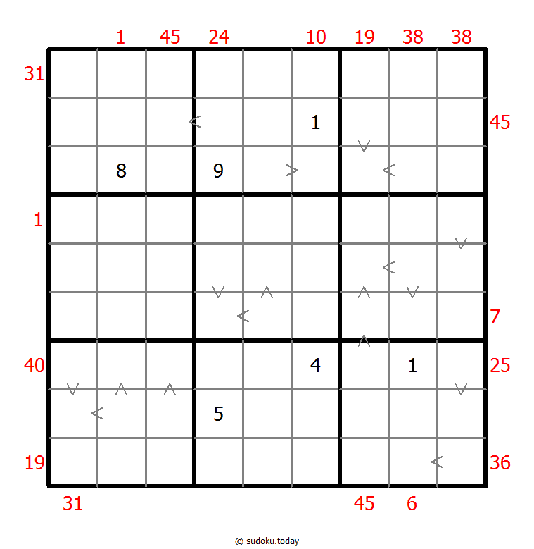 混合数独（前X数和+数比） #26180