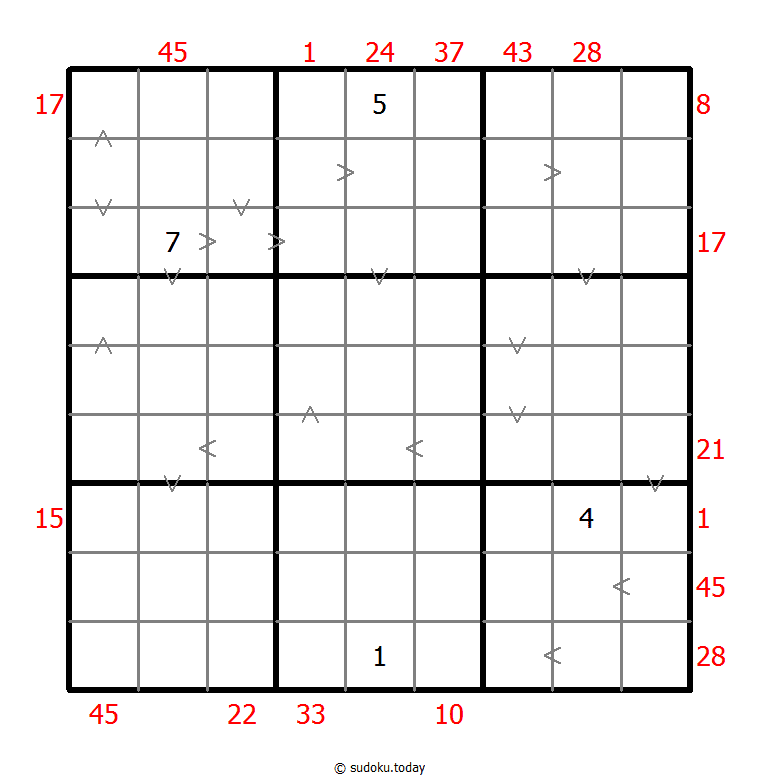 混合数独（前X数和+数比） #26182