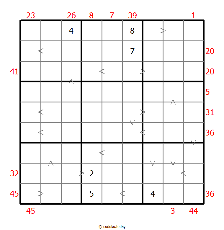 混合数独（前X数和+数比） #26195
