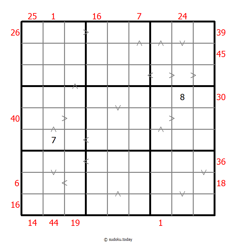 混合数独（前X数和+数比） #26219
