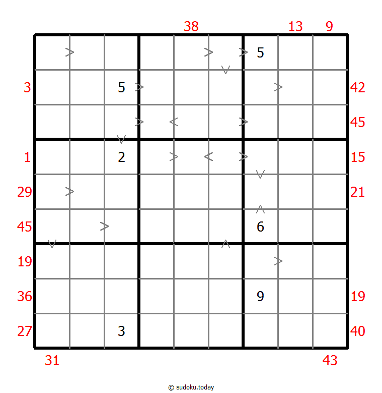 混合数独（前X数和+数比） #26221