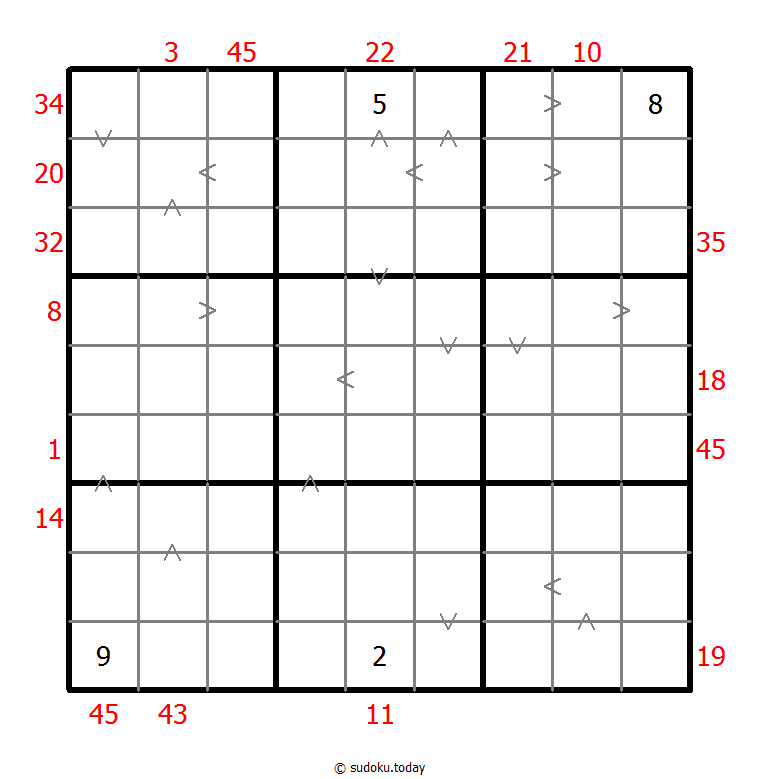 混合数独（前X数和+数比） #26230