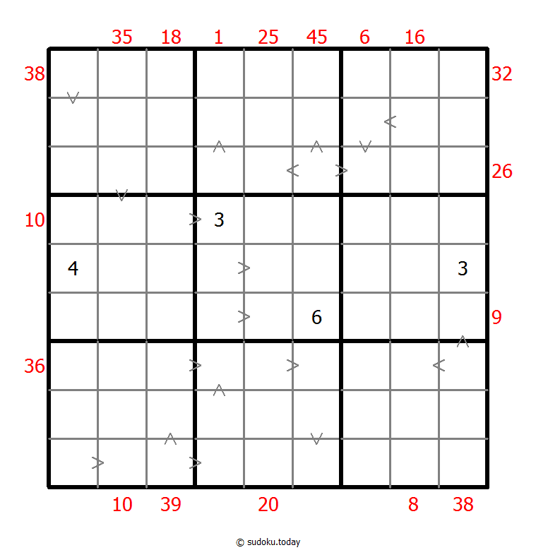 混合数独（前X数和+数比） #26232