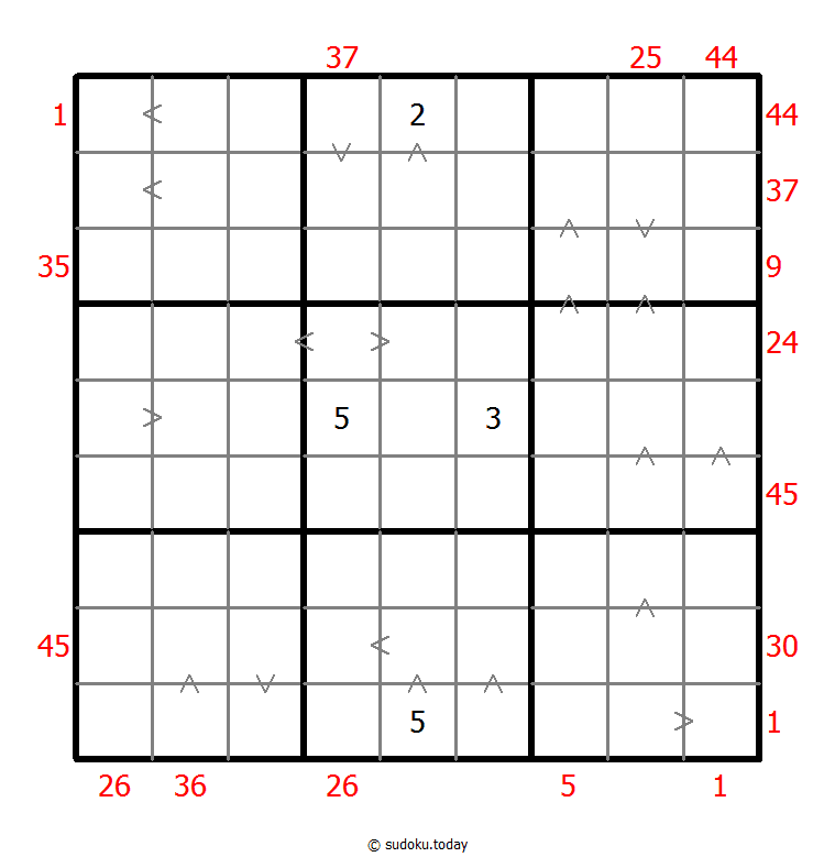 混合数独（前X数和+数比） #26235