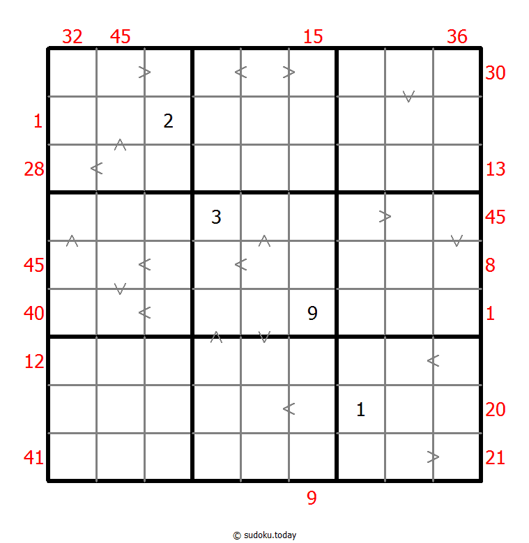 混合数独（前X数和+数比） #26265