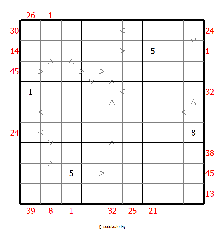 混合数独（前X数和+数比） #26269