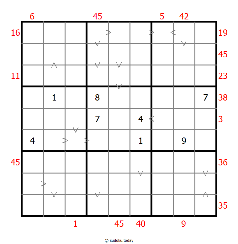 混合数独（前X数和+数比） #26276