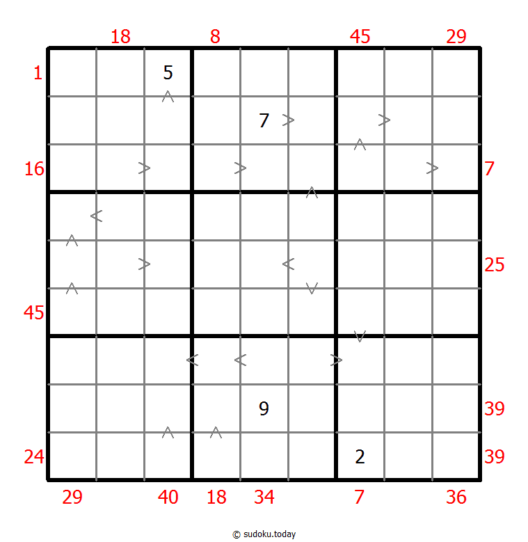 混合数独（前X数和+数比） #26284