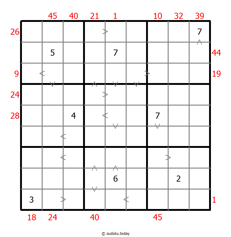 混合数独（前X数和+数比） #26288