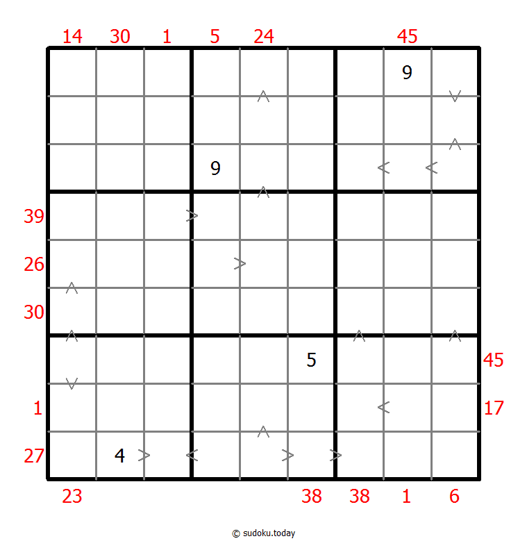 混合数独（前X数和+数比） #26298