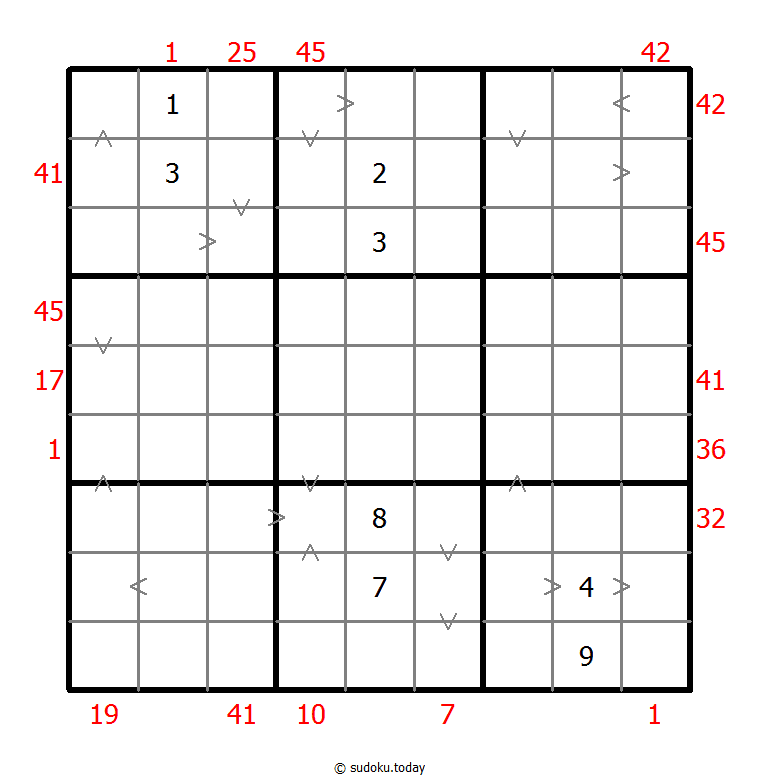 混合数独（前X数和+数比） #26336