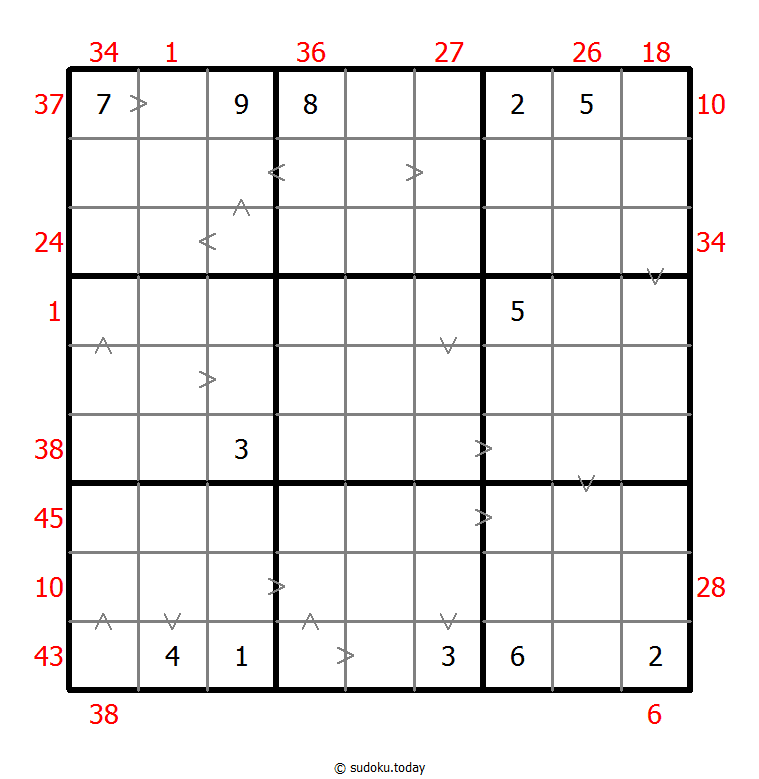 混合数独（前X数和+数比） #26340