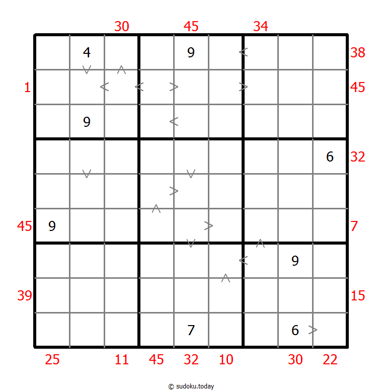 混合数独（前X数和+数比） #26343