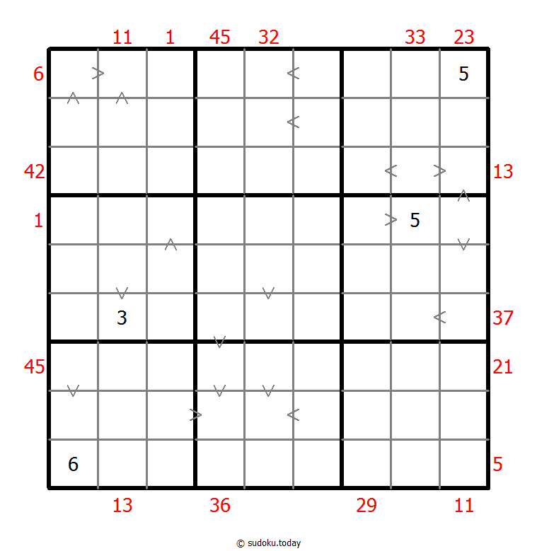 混合数独（前X数和+数比） #26344