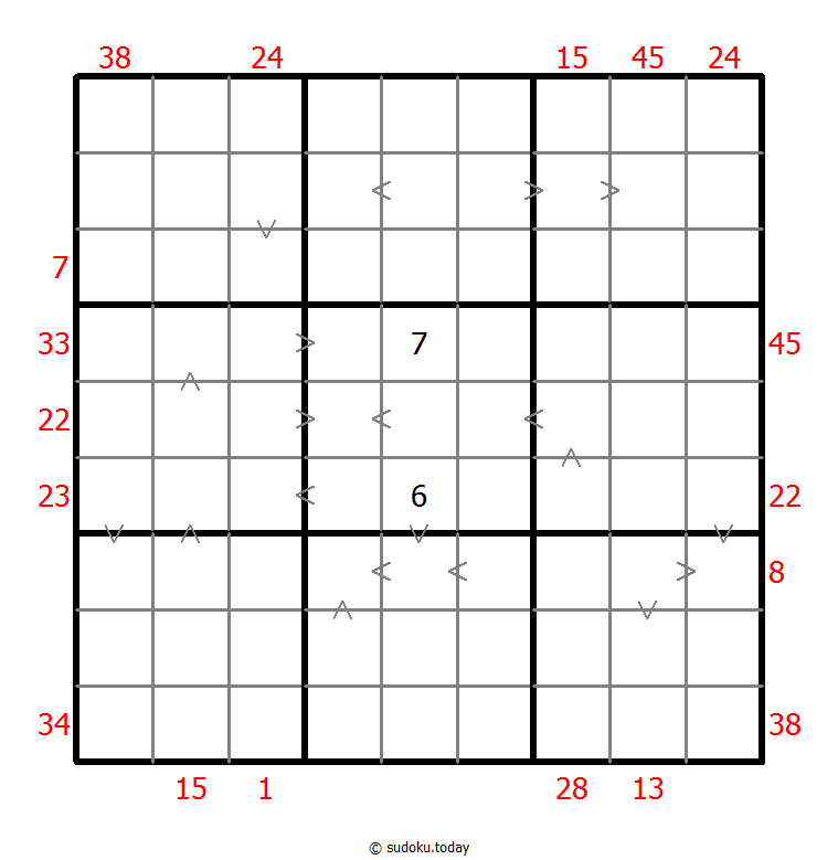 混合数独（前X数和+数比） #26345