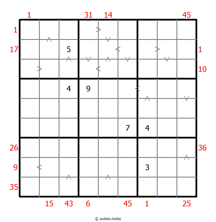 混合数独（前X数和+数比）