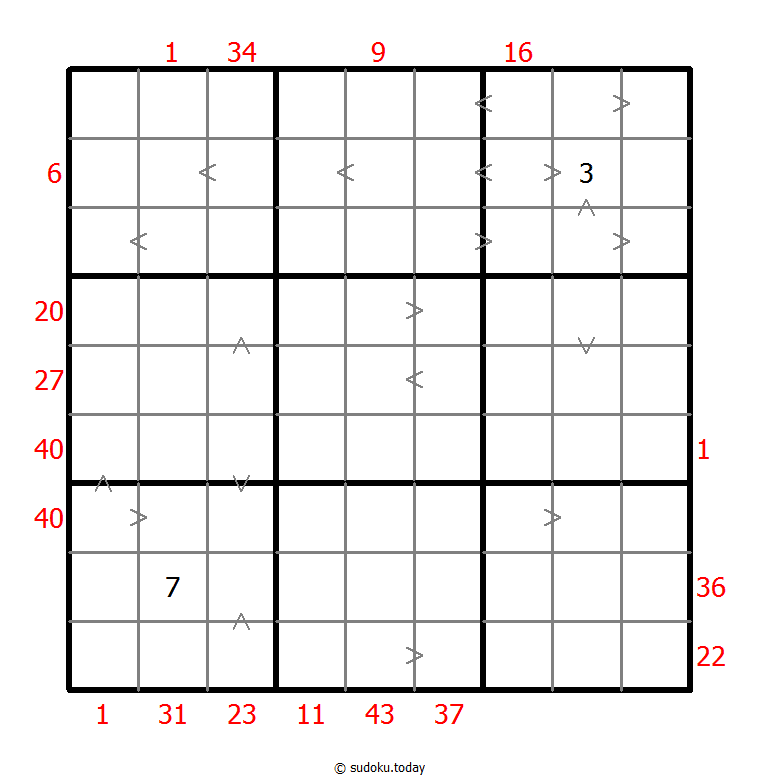 混合数独（前X数和+数比） #26361