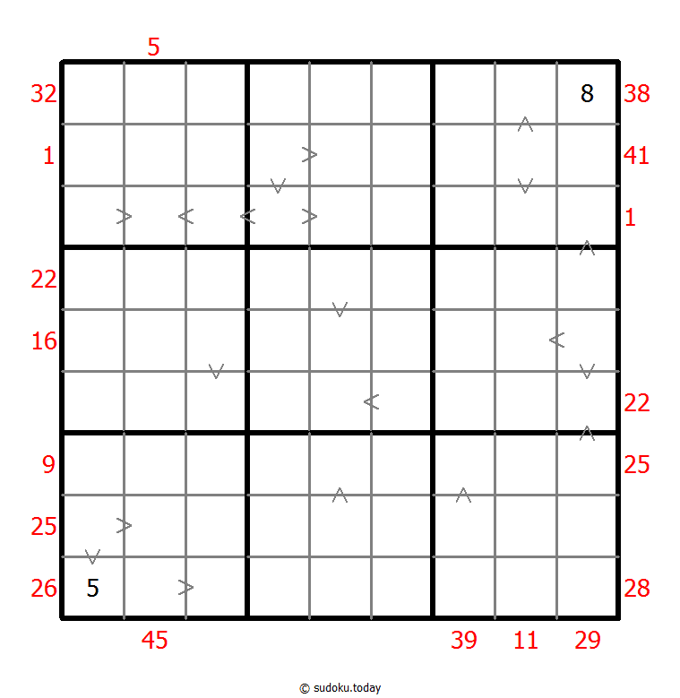 混合数独（前X数和+数比） #26362
