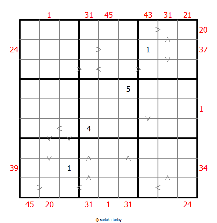 混合数独（前X数和+数比） #26372