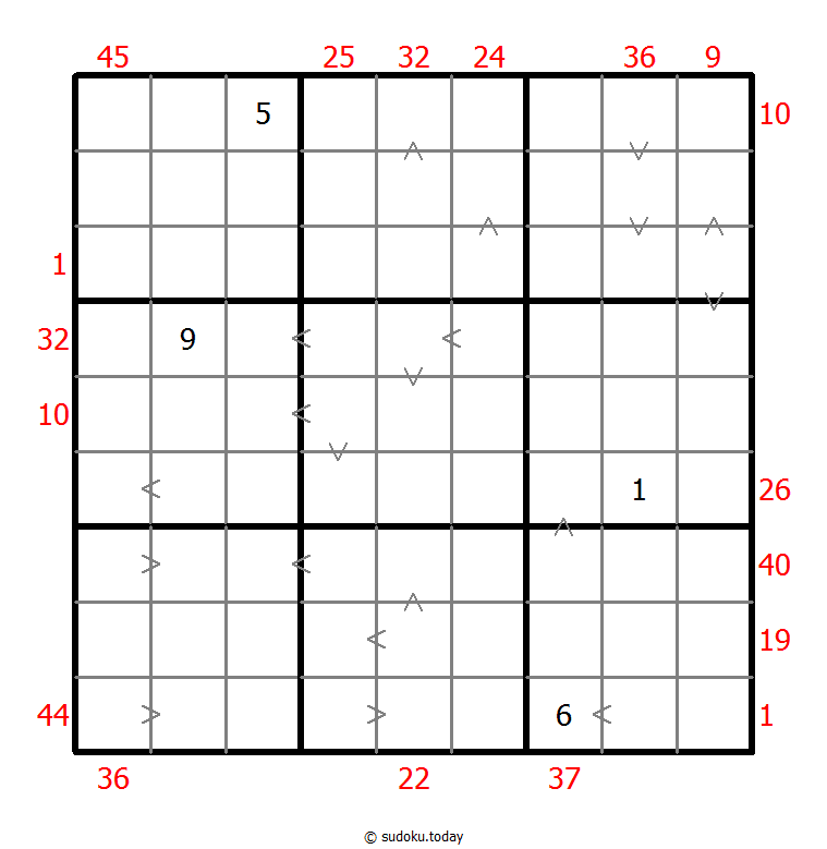 混合数独（前X数和+数比） #26376