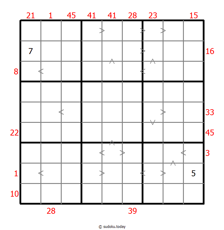 混合数独（前X数和+数比） #26378