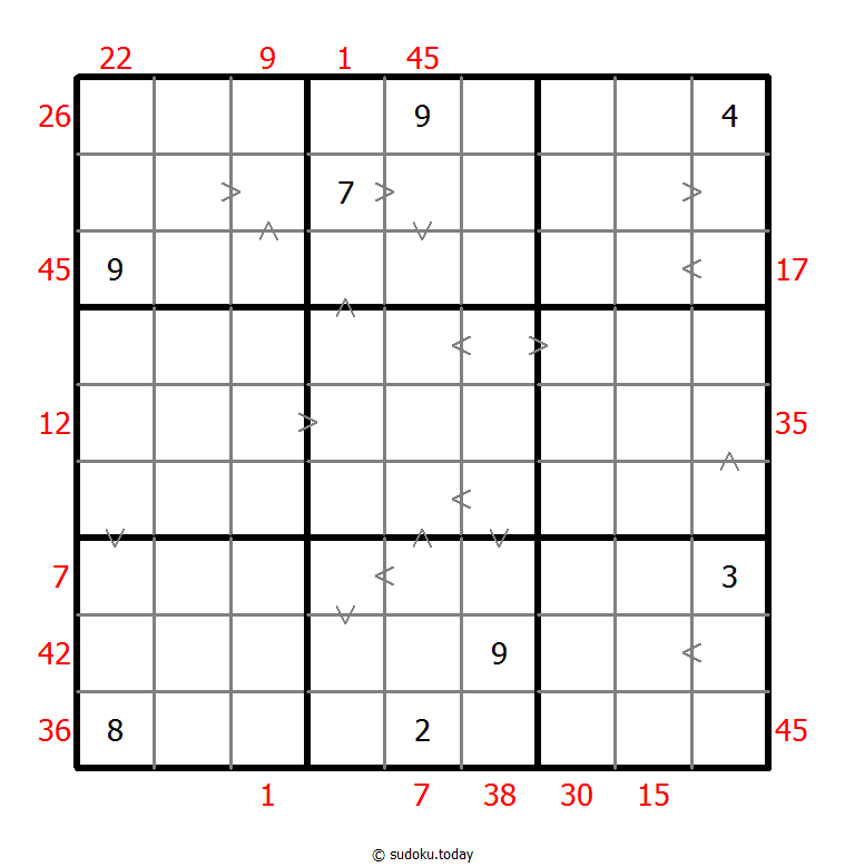 混合数独（前X数和+数比） #26379
