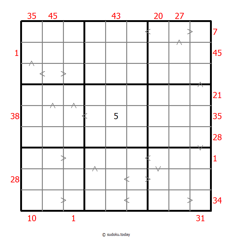 混合数独（前X数和+数比） #26403