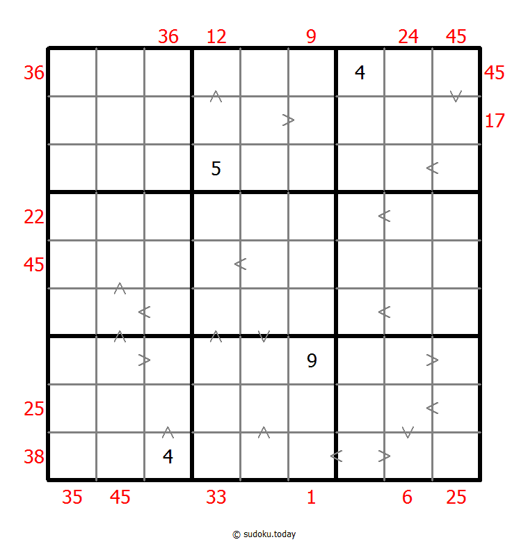 混合数独（前X数和+数比） #26417