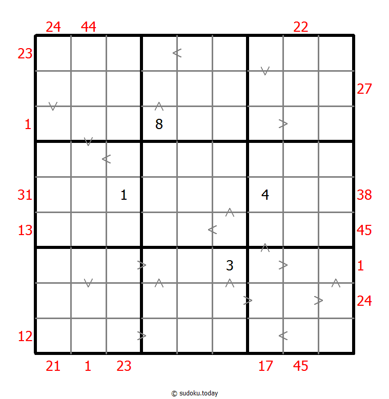 混合数独（前X数和+数比） #26420