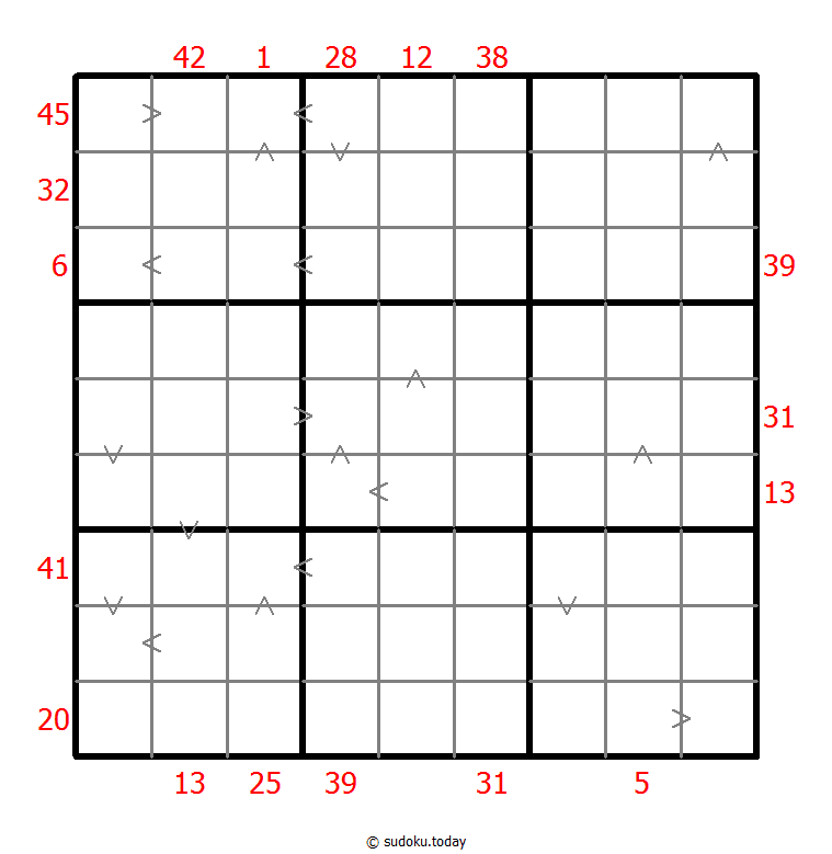 混合数独（前X数和+数比） #26430