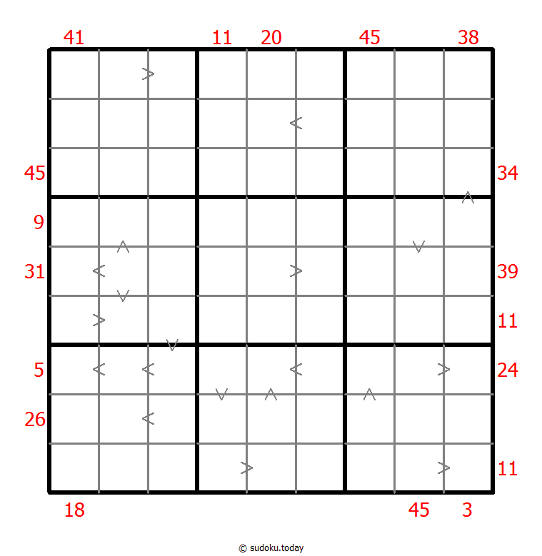 混合数独（前X数和+数比） #26449
