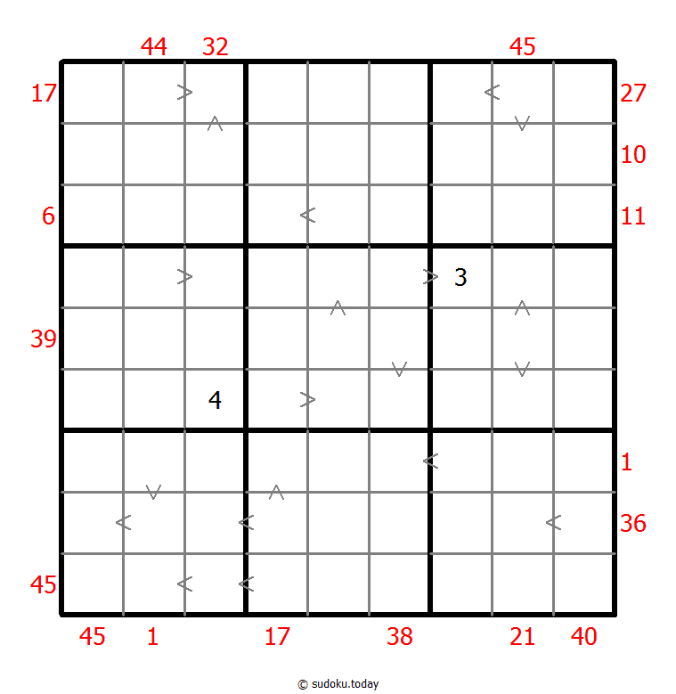 混合数独（前X数和+数比） #26477
