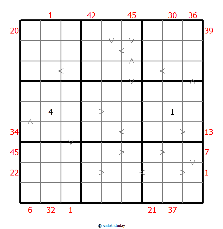 混合数独（前X数和+数比） #26533