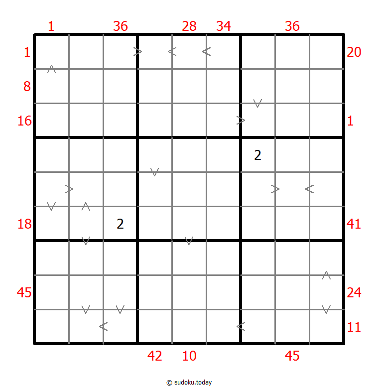 混合数独（前X数和+数比）