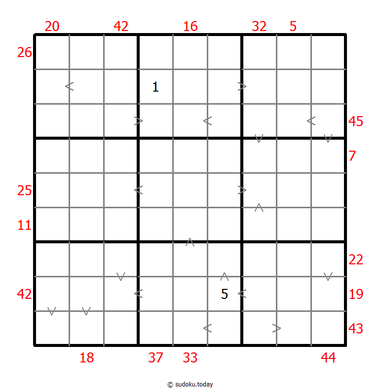 混合数独（前X数和+数比） #26539