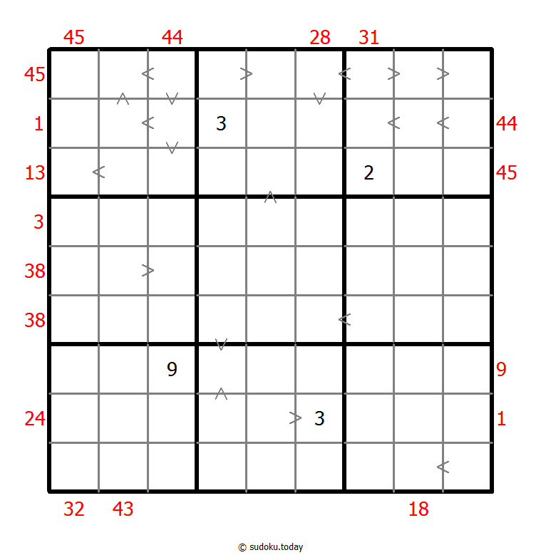 混合数独（前X数和+数比） #26540