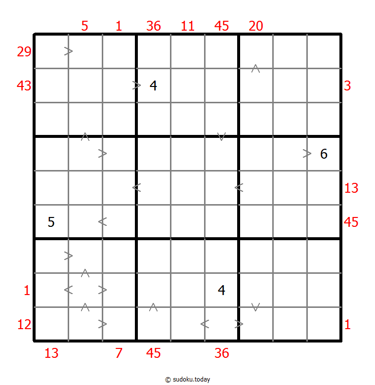 混合数独（前X数和+数比） #26552
