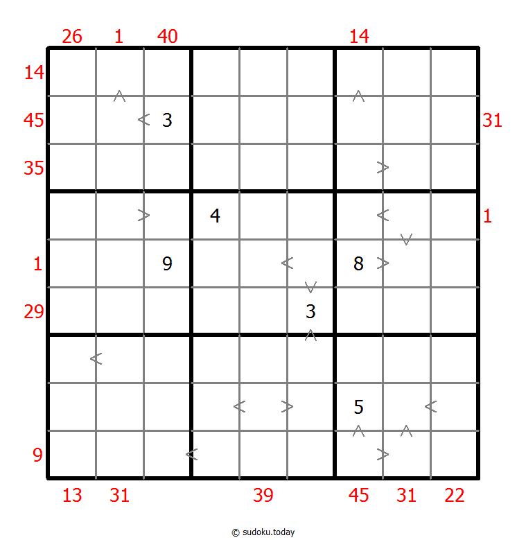 混合数独（前X数和+数比） #26555