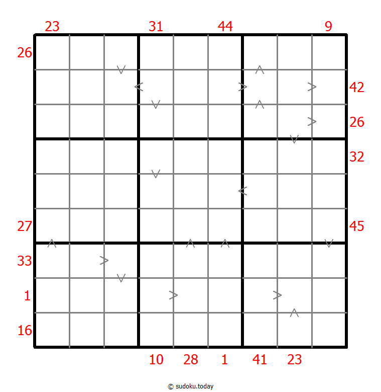 混合数独（前X数和+数比） #26584