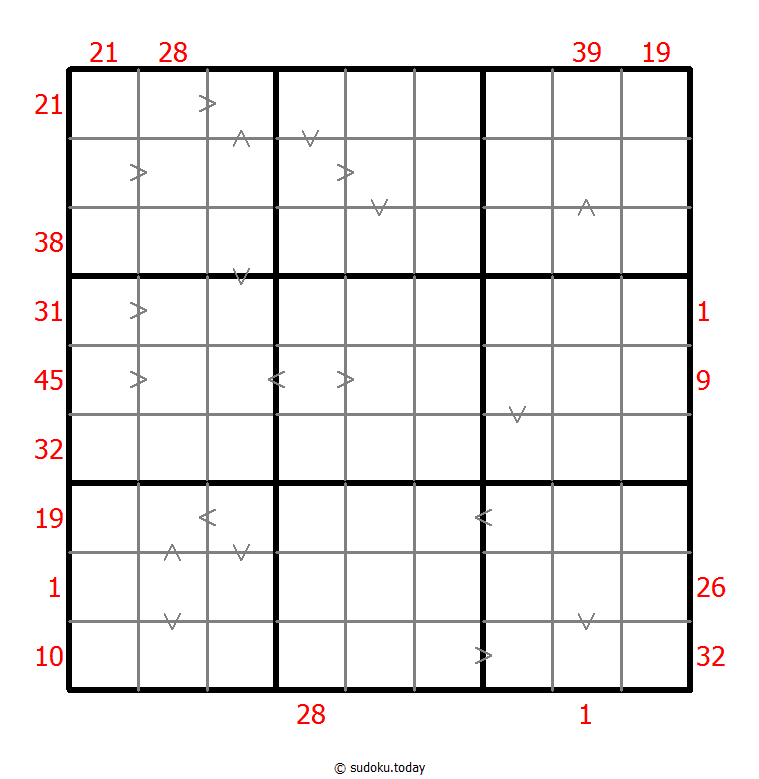 混合数独（前X数和+数比） #26589
