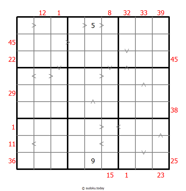 混合数独（前X数和+数比） #26600