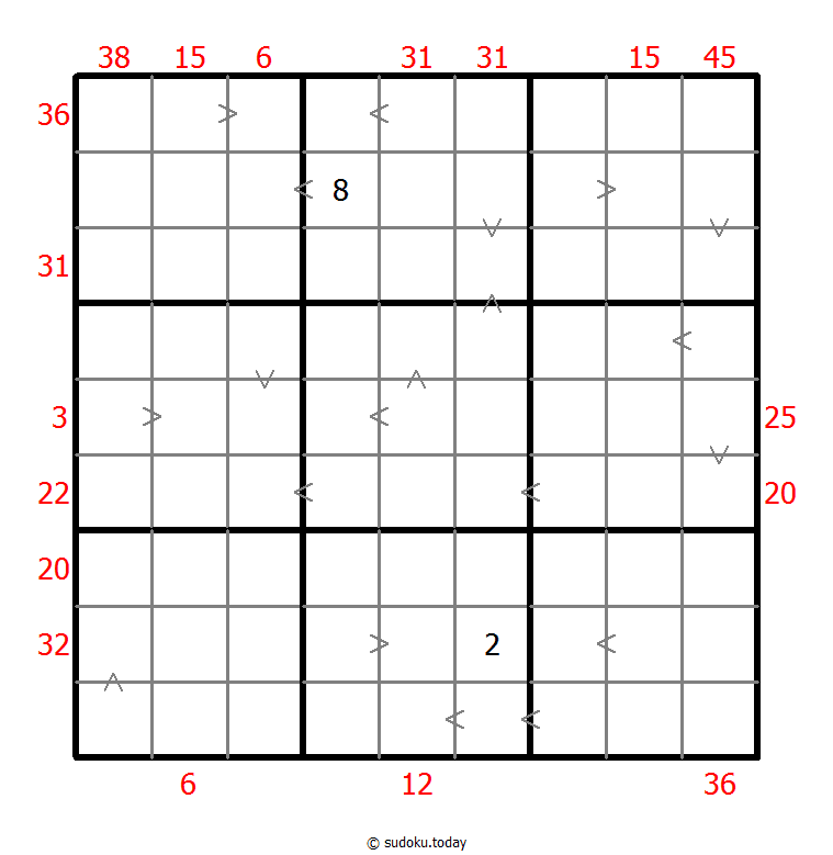 混合数独（前X数和+数比） #26602