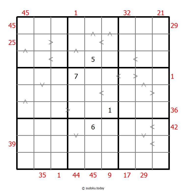 混合数独（前X数和+数比） #26619