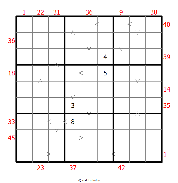 混合数独（前X数和+数比） #26620