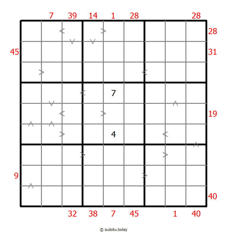 混合数独（前X数和+数比） #26622