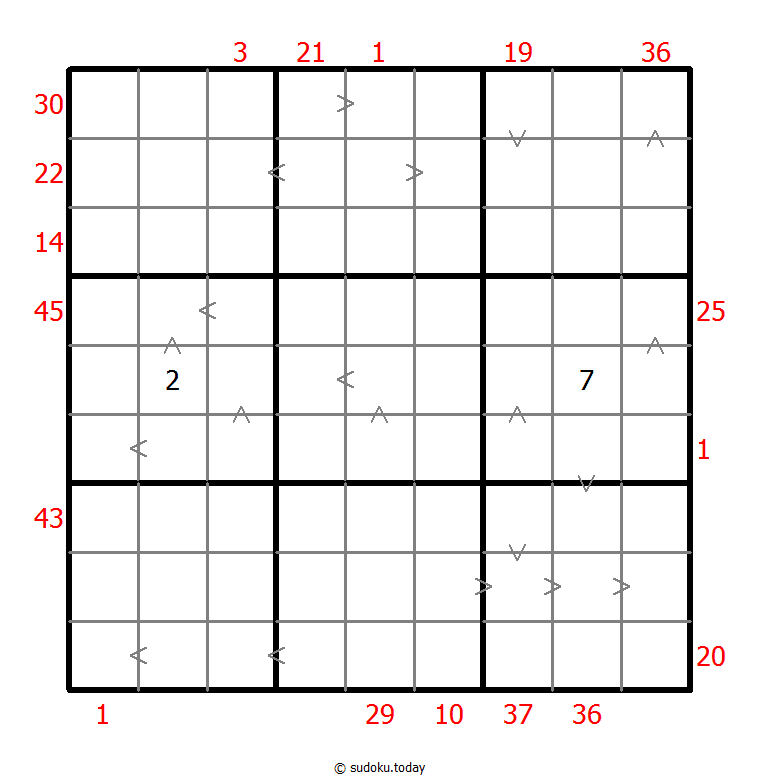 混合数独（前X数和+数比） #26625