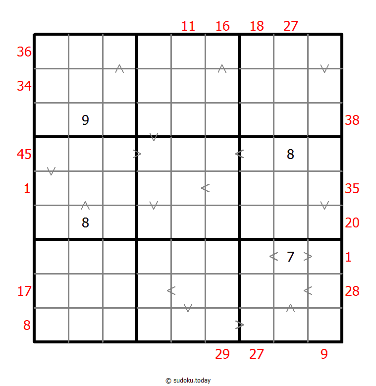 混合数独（前X数和+数比） #26634