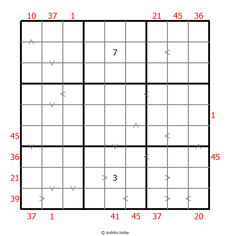 混合数独（前X数和+数比） #26652